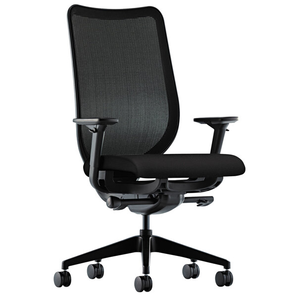 Hon N103cu10 Nucleus Series Black Ilira Stretch M4 Swivel Tilt Office Chair