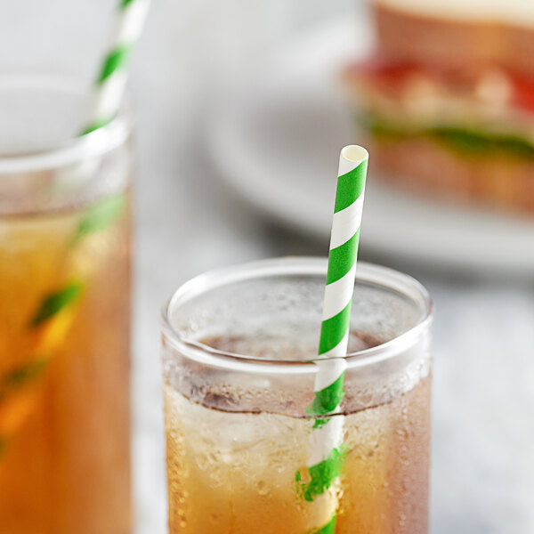 Ecosource Paper Straws, newest Jumbo 7 3/4