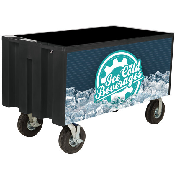 huge cooler with wheeled