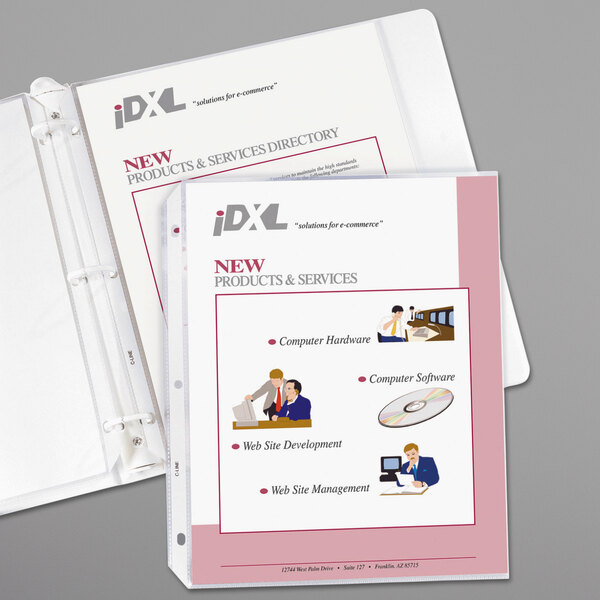 a close-up of a folder