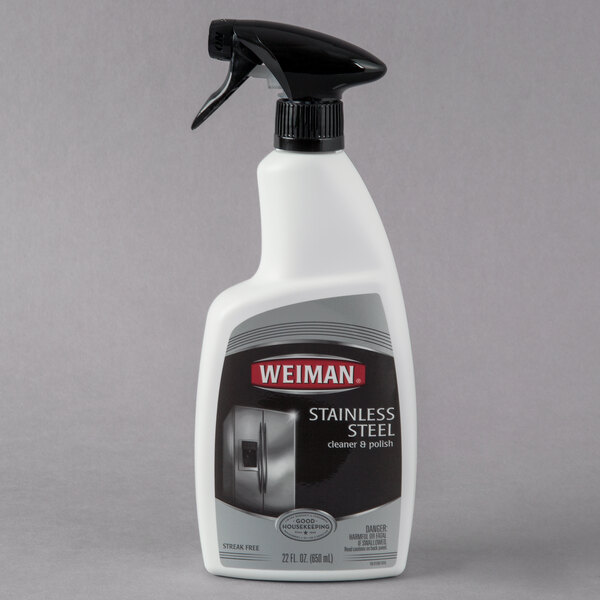 Weiman Stainless Steel Cleaner 22 Oz Weiman 108 Spray Stainless