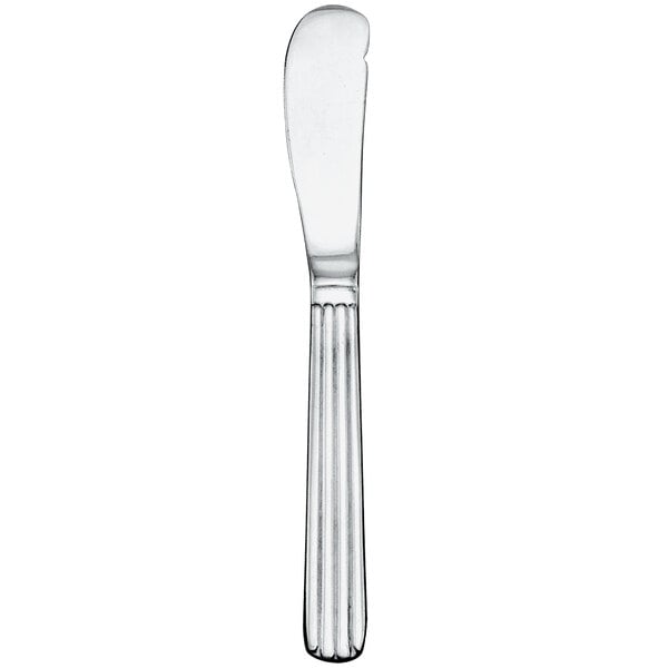 A Walco stainless steel butter knife with a handle.