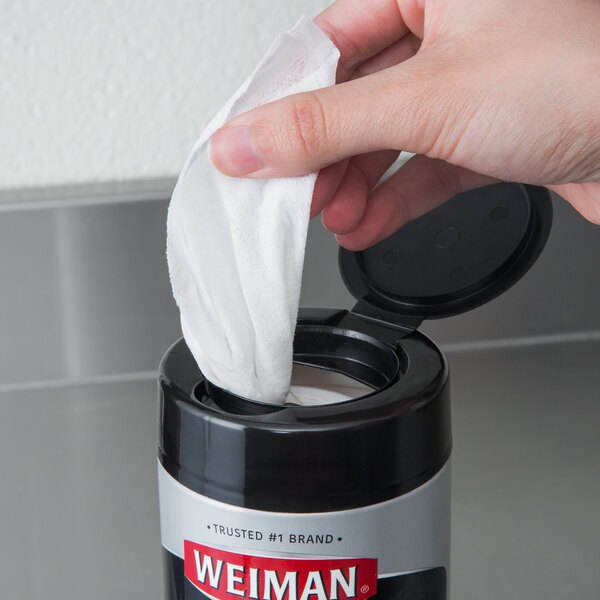 30 ct. Weiman 92 Stainless Steel Cleaning & Polishing Wipes