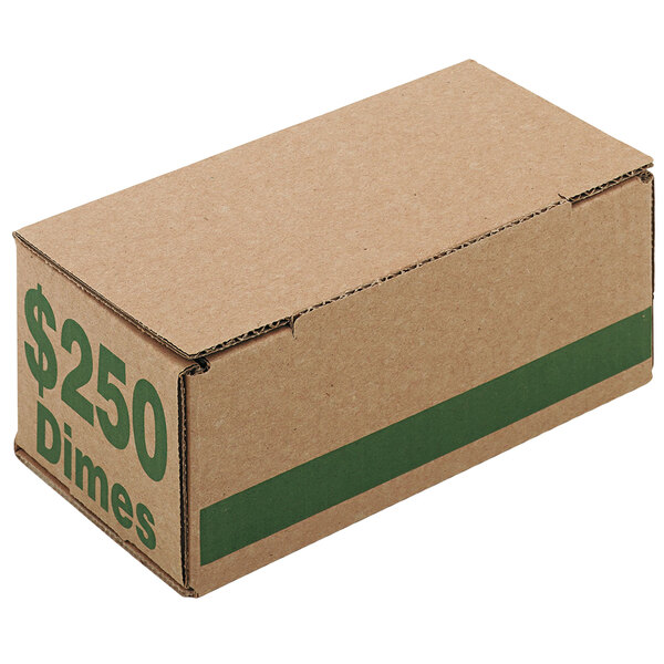 PM Company 61010 8 1/16" x 3 15/16" x 3 3/16" Green Corrugated