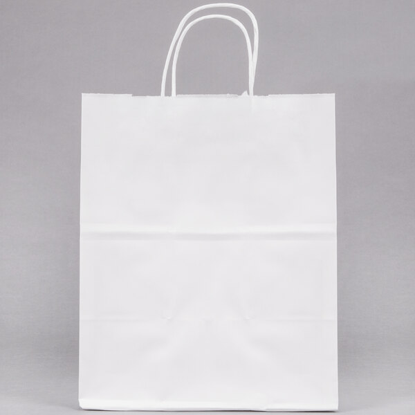 white shopper bag