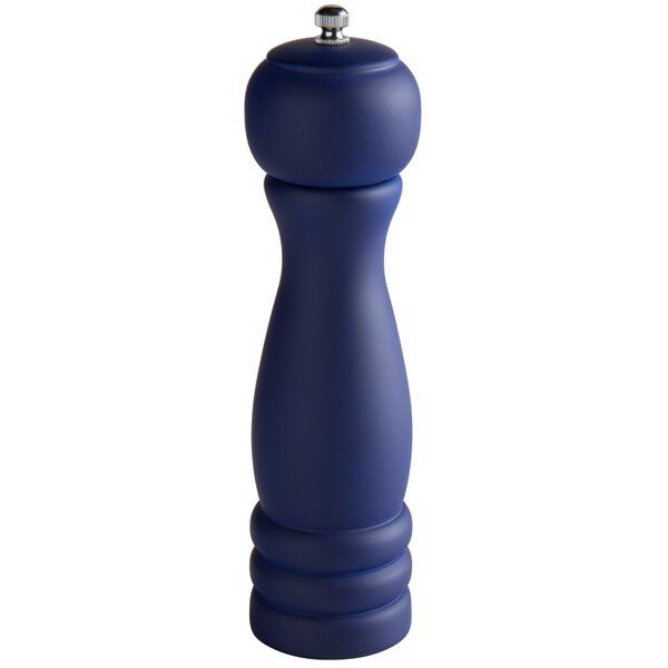 Acopa 10 Matte Natural Wooden Salt / Pepper Mill