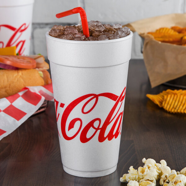 Buy Coca Cola 16oz Styrofoam Cups Online