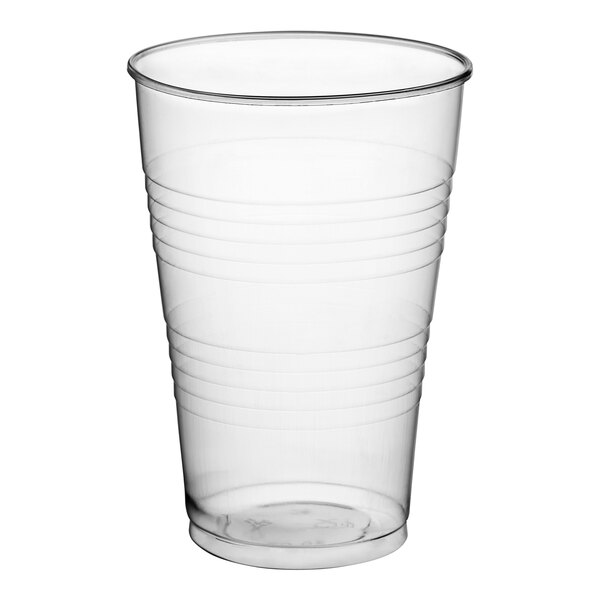 Choice 12 oz. Translucent Thin Wall Plastic Cold Cup - 50/Pack