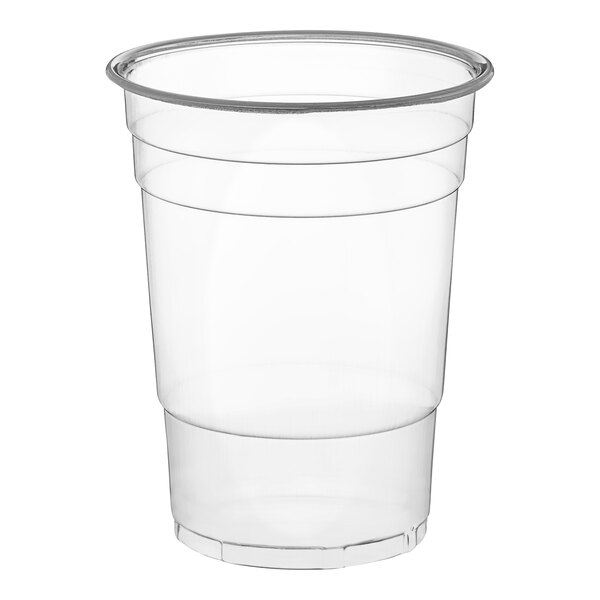 Choice 16 oz. Translucent Tall Thin Wall Plastic Cold Cup - 50/Pack