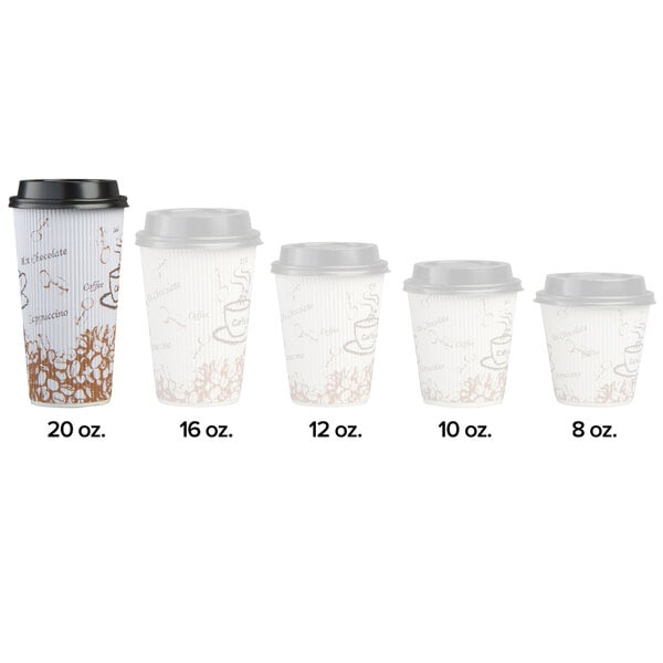 20 oz hot cups with lids