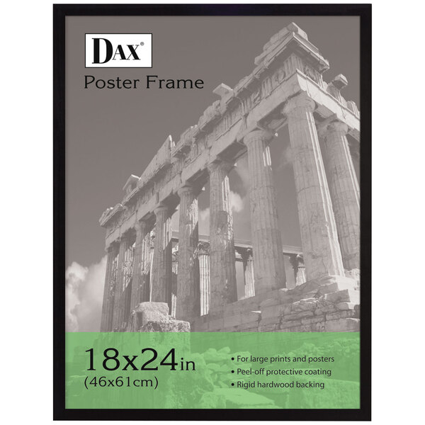 a black and white picture frame with columns
