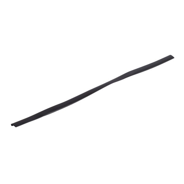 A black rubber bumper strip for a Lavex dual motor vacuum on a white background.