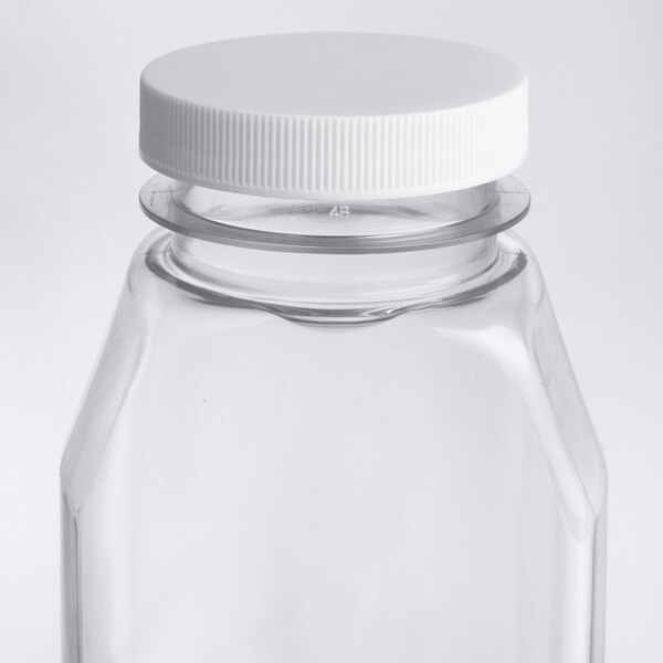 Choice 16 oz. Rectangular Plastic Spice / General Use Storage Container