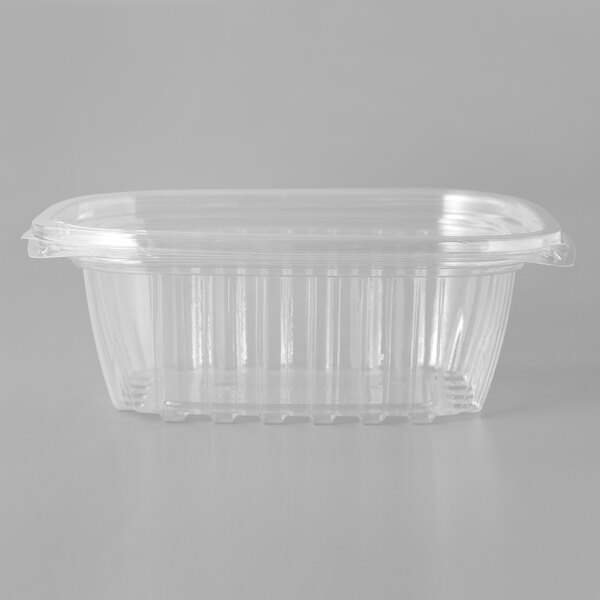 Eco Products EPRC12 12 oz. PLA Plastic Compostable Rectangular Deli