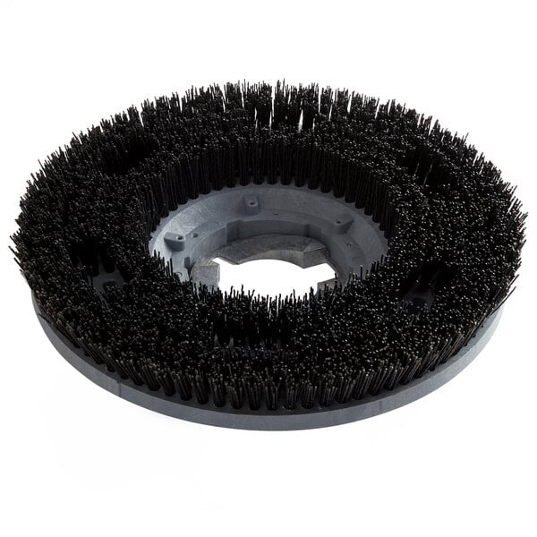 a circular brush with bristles