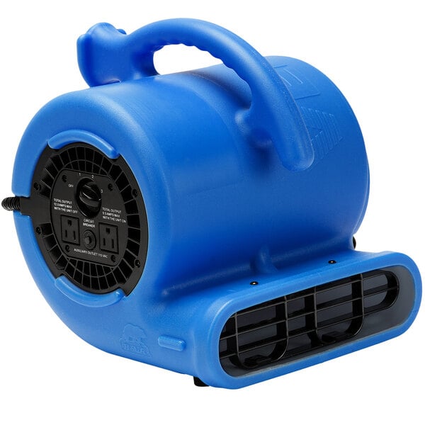 B-Air VP-25 Vent Blue 3-Speed Compact Air Mover - 1/4 Hp