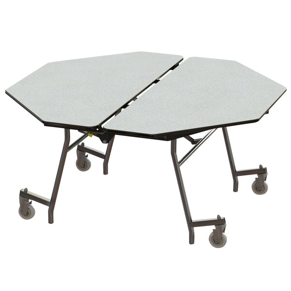 a table with a white surface