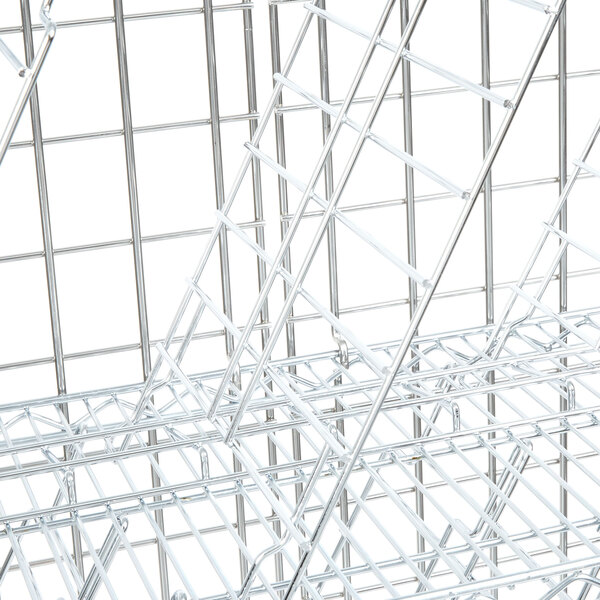 a close-up of a metal ladder