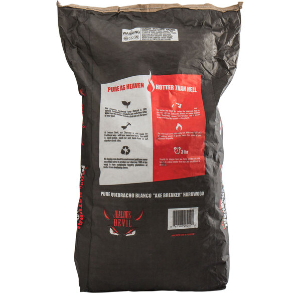 Jealous Devil 100% All Natural Hardwood Lump Charcoal - 35 lb.