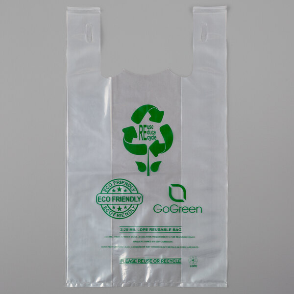 clear plastic polythene bags