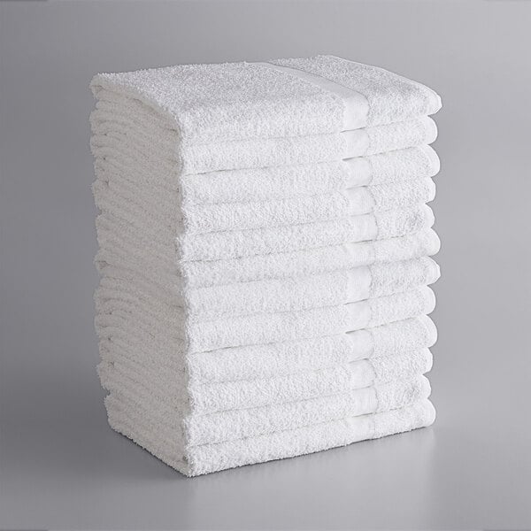 Hotel Towels Type, Size, & Style Guide - WebstaurantStore