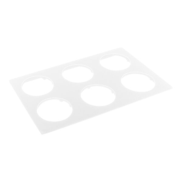 Bon Chef 52048WHT EZ Fit White Bonstone Full-Size Tile for 9202 Condiment Pots