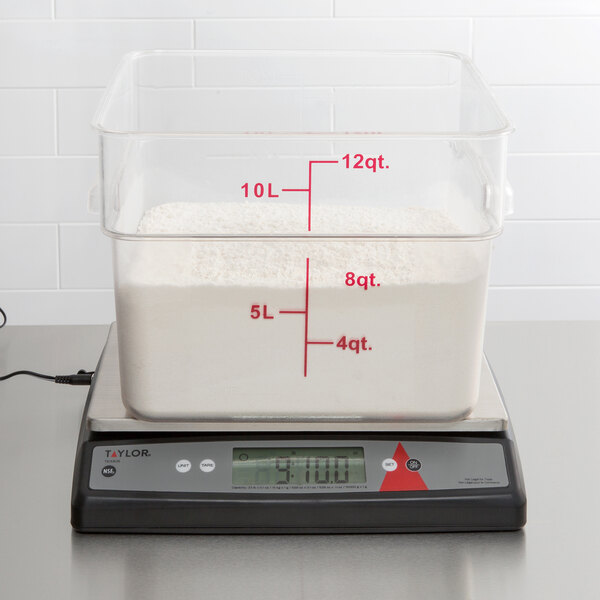 Taylor TE50 50 lb. Digital Portion Control Scale