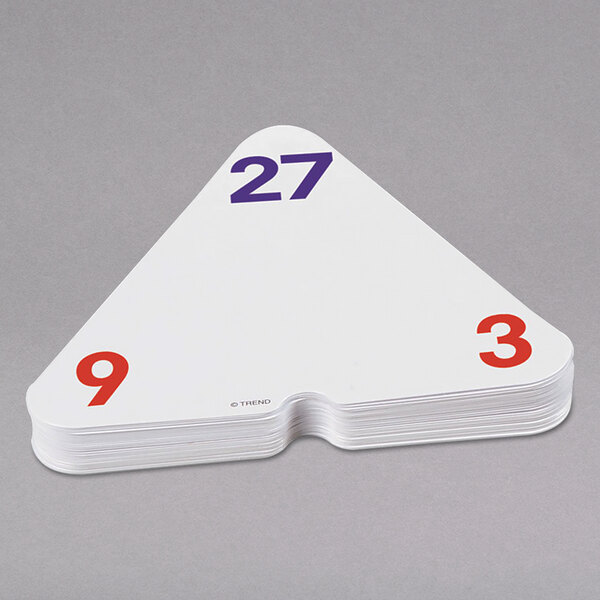 Trend T1671 Three Corner Multiplication And Division Flash Cards 48 Pack