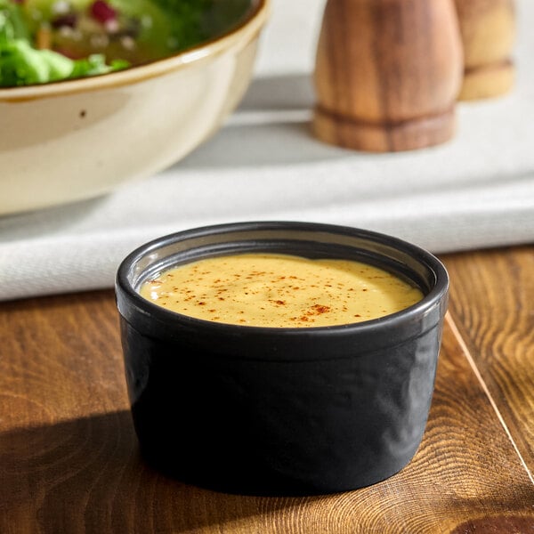Acopa Keystone 4 oz. Caldera Stoneware Ramekin - 6/Case