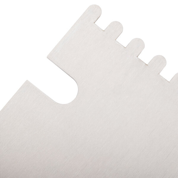 a close up of a piece of metal