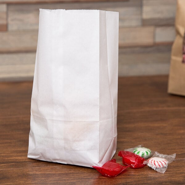 other NEW Duro Popcorn White Paper Bags Quantity 500 1.5 oz 