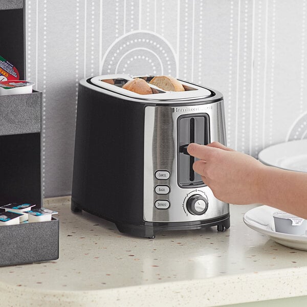  Hamilton Beach 2 Slice Toaster with Extra-Wide Slots, Bagel  Setting, Toast Boost & Electric Automatic Can Opener with Easy-Clean  Detachable Cutting Lever: Home & Kitchen