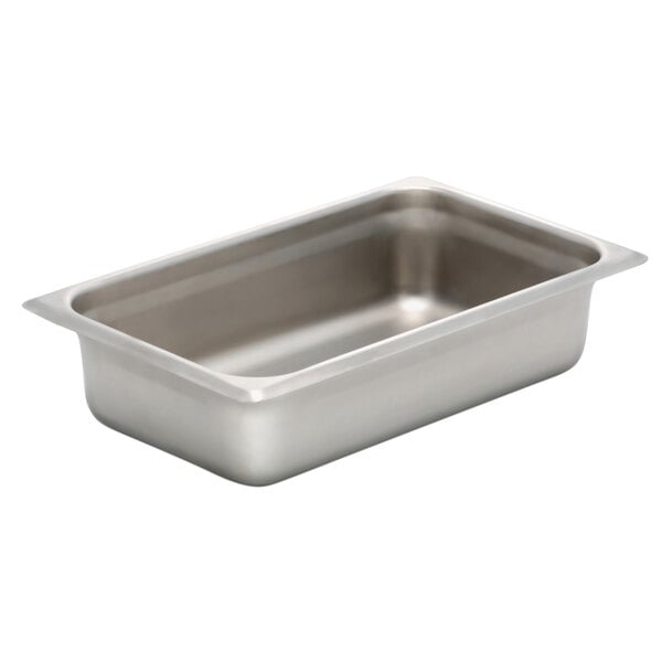 Bon Chef 12026 1 4 Size Stainless Steel Food Pan - 2 1 2