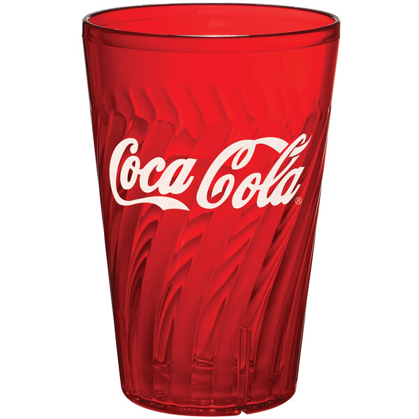 Personalised Branded 22oz Coca Cola Coke Clear Glass Engraved With Your Message