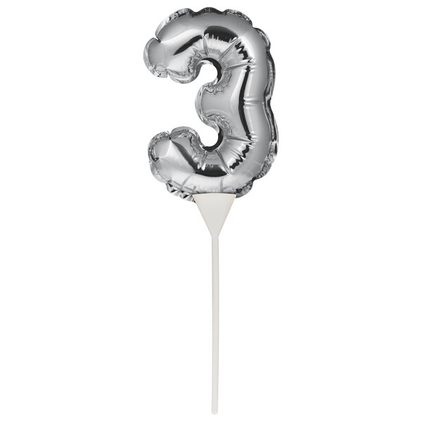 silver 1 balloon