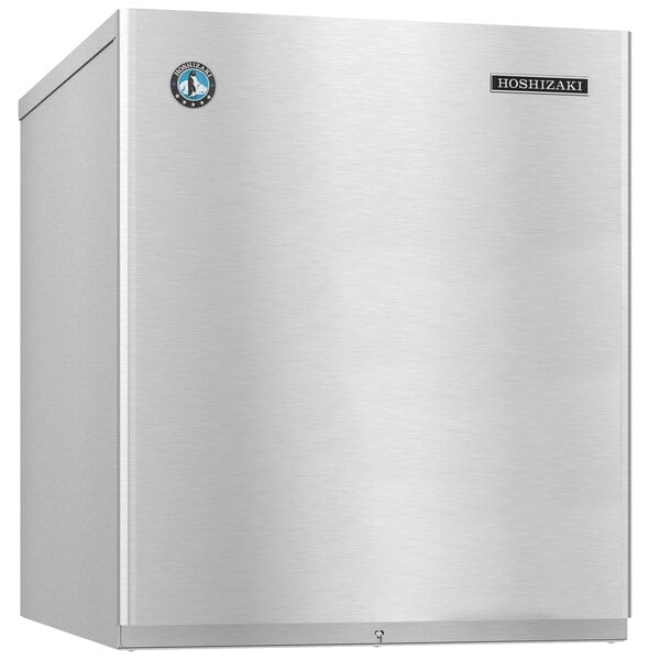 A stainless steel Hoshizaki water cooled cubelet ice machine.