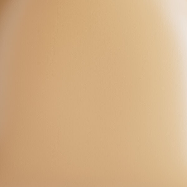 A light brown vinyl seat with a smooth texture.