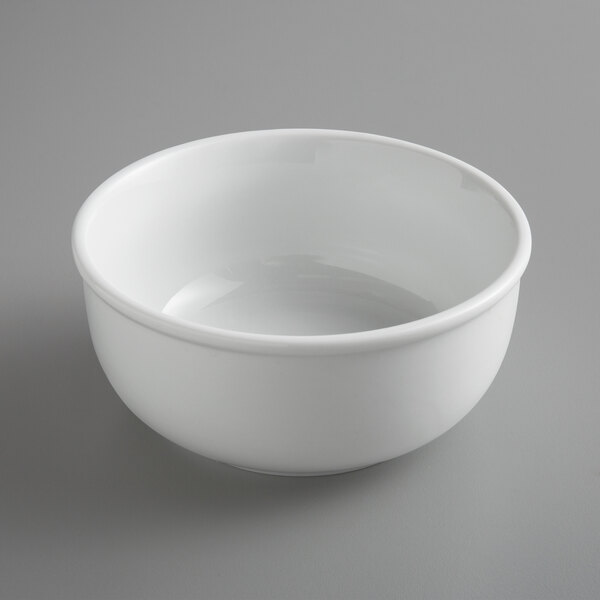Oneida F1450000701 Classic Coupe 15.25 oz. White Porcelain Cereal Bowl