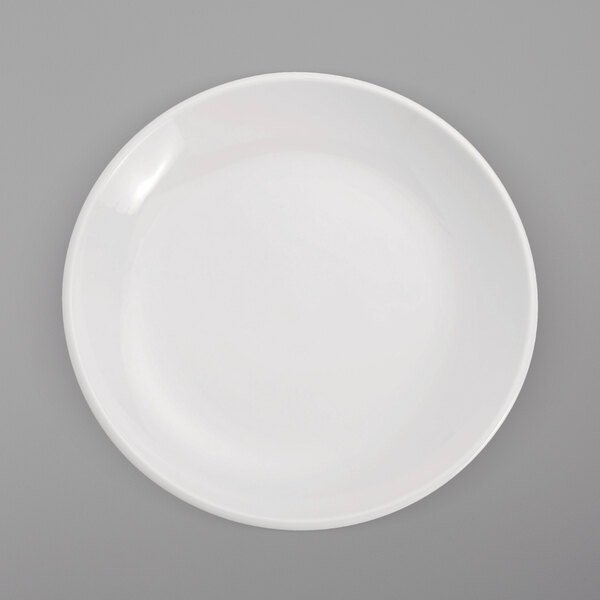 Oneida F1450000282 Classic Coupe 10 5/8" White Porcelain Deep Plate