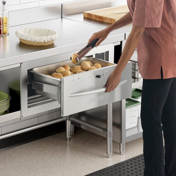 ServIt WDSBI-1 Single Built-In Drawer Warmer - 450W, 120V