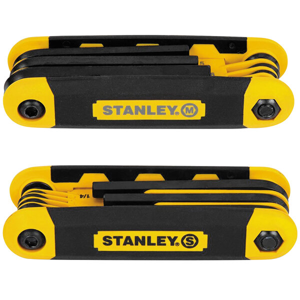 Stanley STHT71839 Folding Hex Key Set 2 Pack allen-wrench-set-t-handle