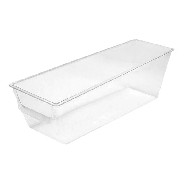 Delfin from Steelite International DFBFB271104 27" x 11" x 7" Clear PETG Rectangular Bulk Bin