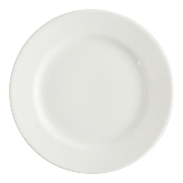 RAK Porcelain BAFP17 Banquet 6 3/4" Ivory Porcelain Flat Plate - 24/Case