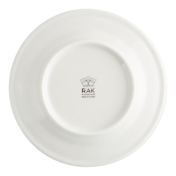 RAK Porcelain BAFP17 Banquet 6 3/4" Ivory Porcelain Flat Plate - 24/Case