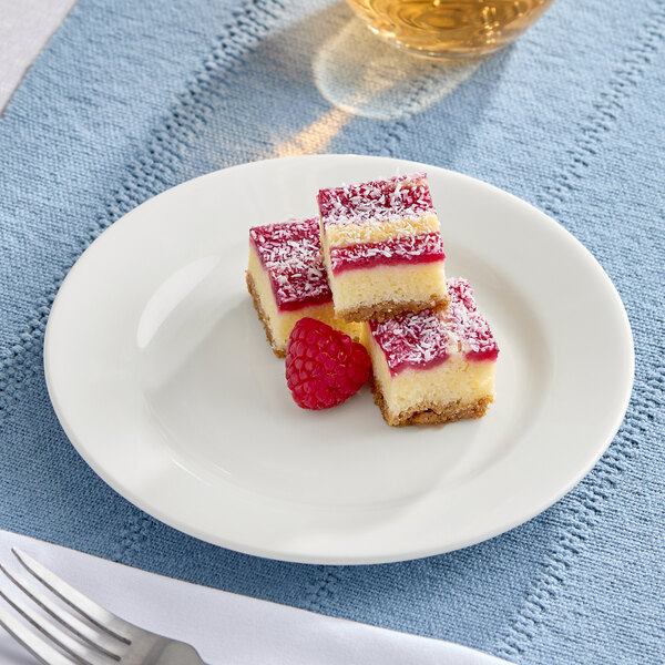 RAK Porcelain BAFP17 Banquet 6 3/4" Ivory Porcelain Flat Plate - 24/Case