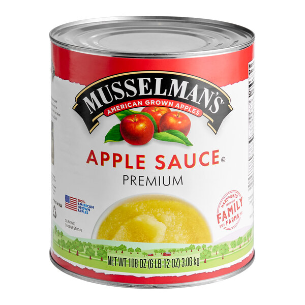 Musselman's #10 Can Premium Blend Applesauce - 6/Case