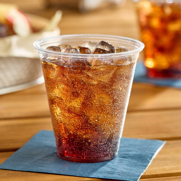 Solo Ultra Clear™ TP12S 12 oz. Clear PET Plastic Squat Cold Cup - 1,000/Case