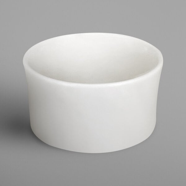 A RAK Porcelain ivory soup bowl on a white background.