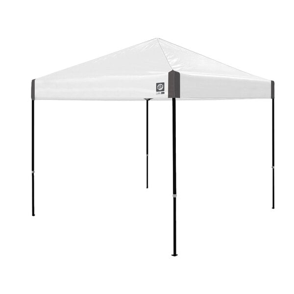 E Z Up Amb3ssgf10wh Ambassador 10 White Slate Canopy With Roller Bag