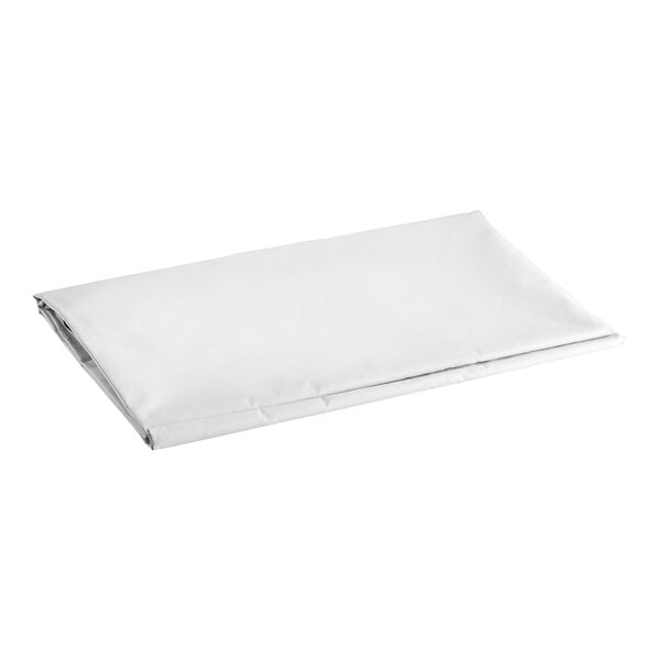 A folded white wall kit designed for 10' x 10' canopies.